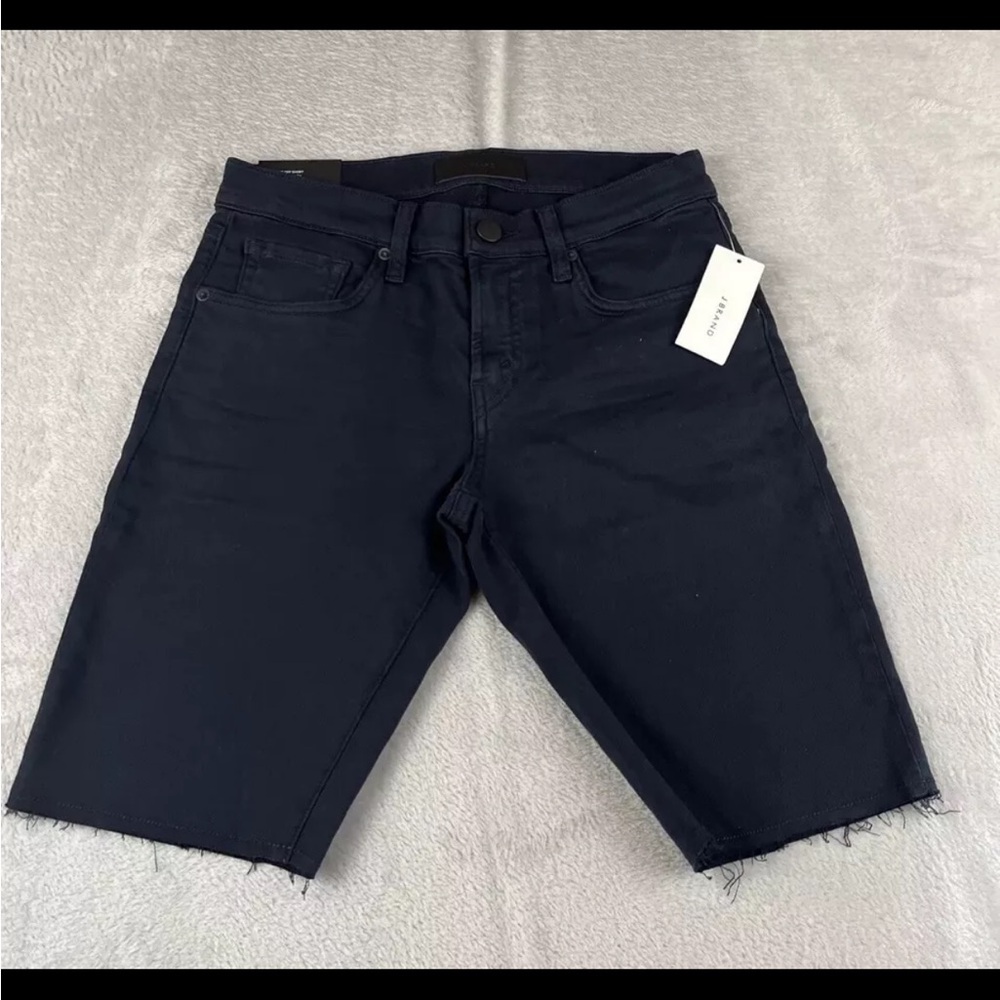 J Brand mens blue Tyler Cutoff slim fit shorts size 28